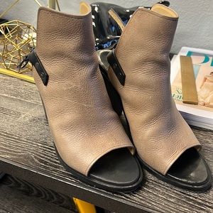 Rag and bone brown sandal booties